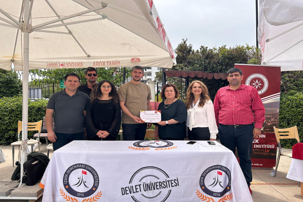 İzmir Demokrasi Üniversitesi Cihat Kora Tanıtım Gününe Katıldı